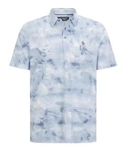 Original Penguin Tie Dye Golf Polo Shirt OGKFB013GG