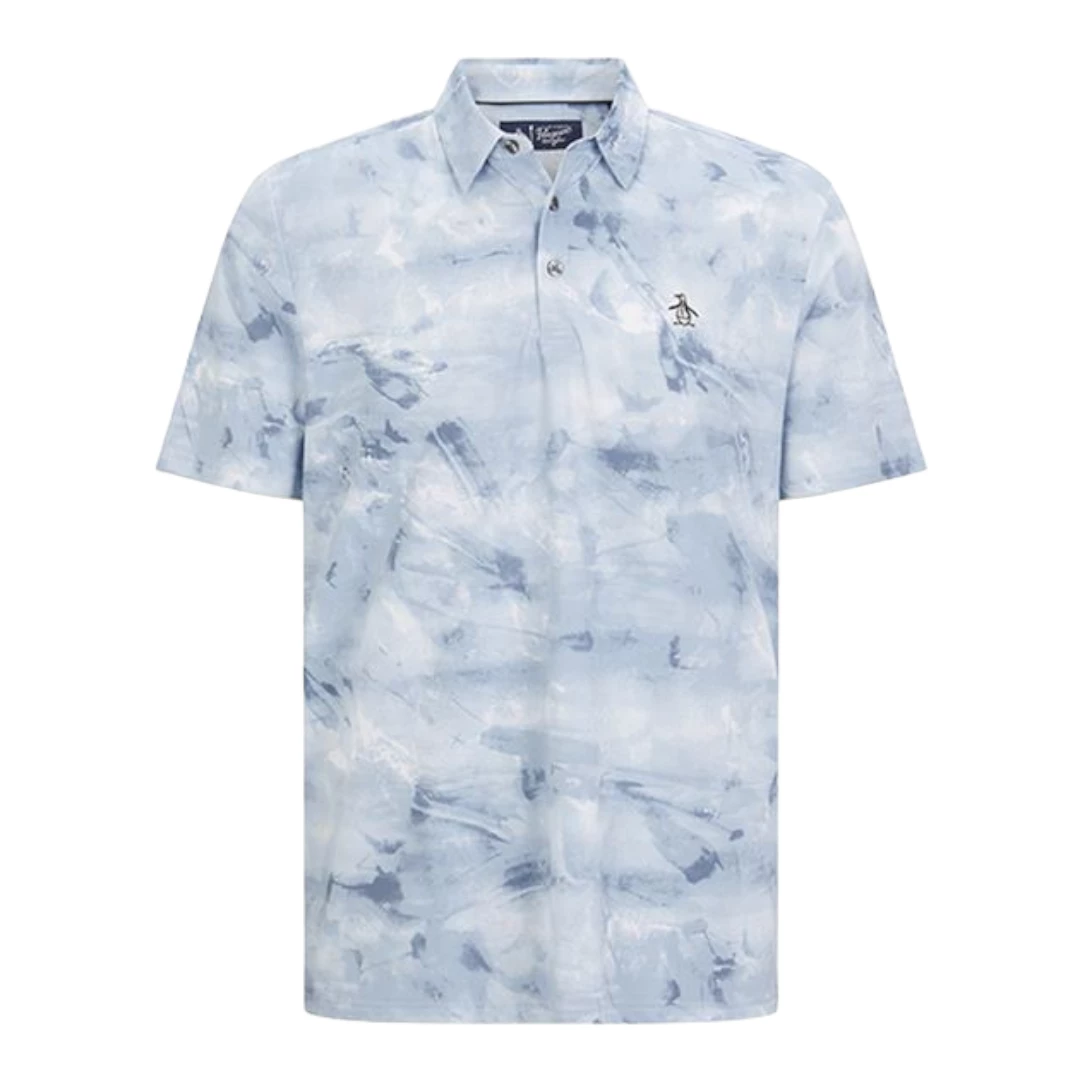Original Penguin Tie Dye Golf Polo Shirt OGKFB013GG 3 Original Penguin Tie Dye Golf Polo Shirt OGKFB013GG