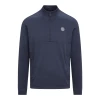 Original Penguin Midweight 1/4-Zip Golf Pullover OGKFB021GG -Mens Sales Store 0023484 original penguin mens tie dye printed polo shirt quiet shade 039 PhotoRoom 6