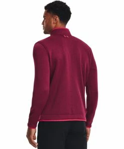 Under Armour 1/2-Zip Fleece Golf Sweater 1359971 13 Under Armour 1/2-Zip Fleece Golf Sweater 1359971 -Mens Sales Store 1359971 656 BC