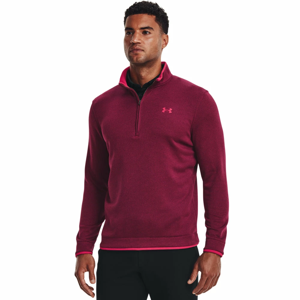 Under Armour 1/2-Zip Fleece Golf Sweater 1359971 6 Under Armour 1/2-Zip Fleece Golf Sweater 1359971 - Image 4