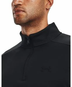 Under Armour Lightweight Stretch Golf Fleece 1373358 9 Under Armour Lightweight Stretch Golf Fleece 1373358 -Mens Sales Store 1373358 001 COLLAR