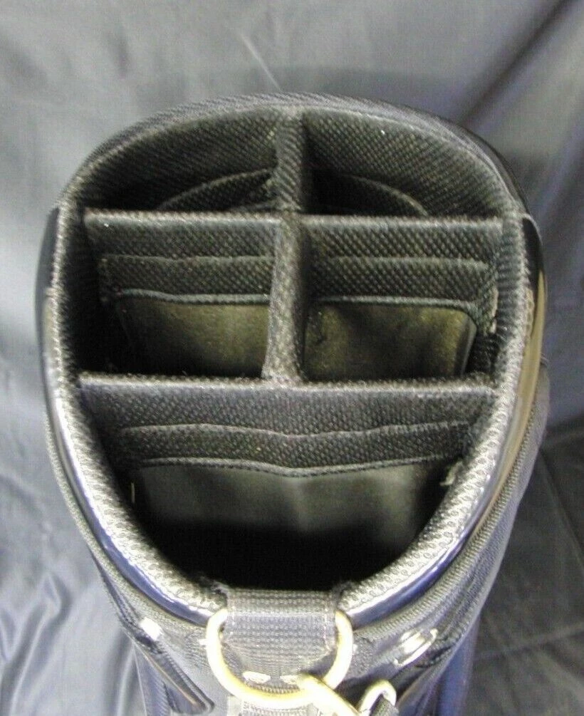 5 Division Bridgestone Tourstage Black & Silver Tour Cart Golf Clubs Bag 7 5 Division Bridgestone Tourstage Black & Silver Tour Cart Golf Clubs Bag - Image 5