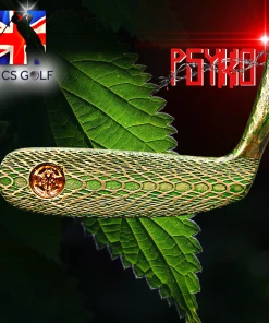 Custom PSYKO Art SnakeSkin Engraved Hand Forged Napa Putter 88cm Long