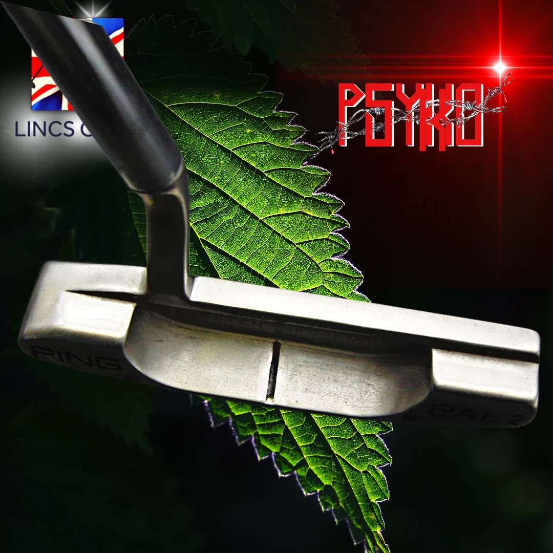 Custom Milled Ping Pal2 Gun & Rose PSYKO Tattoo Art Engraved Putter 89.5cm Long 6 Custom Milled Ping Pal2 Gun & Rose PSYKO Tattoo Art Engraved Putter 89.5cm Long - Image 4