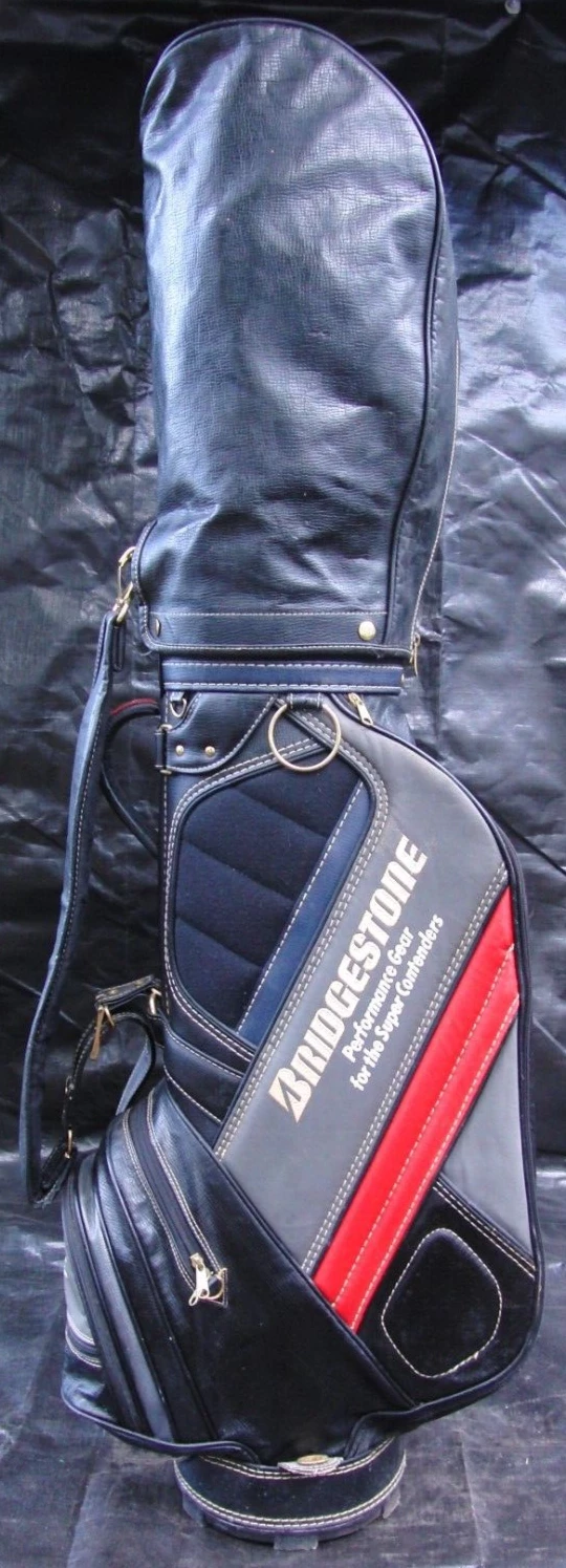 5 Division Bridgestone Tour Cart Trolley Golf Clubs Bag 5 5 Division Bridgestone Tour Cart Trolley Golf Clubs Bag - Image 3
