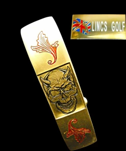 Custom PSYKO Laser Milled Evil Dead Gothic Skull Putter 88cm Long