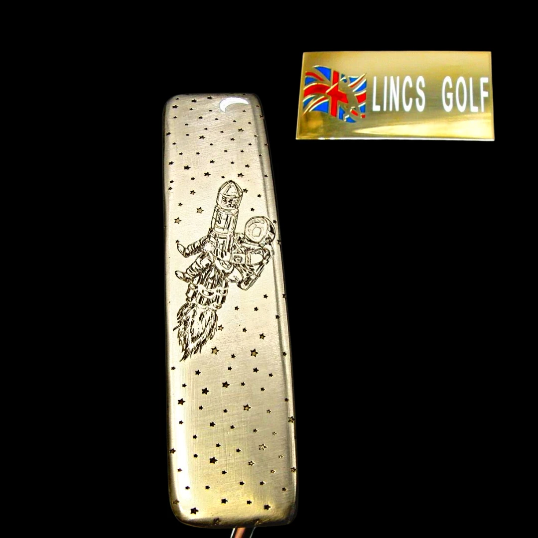Custom Laser Milled Ping Anser 3 Rocket Man Stars Putter 86cm Steel Shaft 10 Custom Laser Milled Ping Anser 3 Rocket Man Stars Putter 86cm Steel Shaft - Image 8