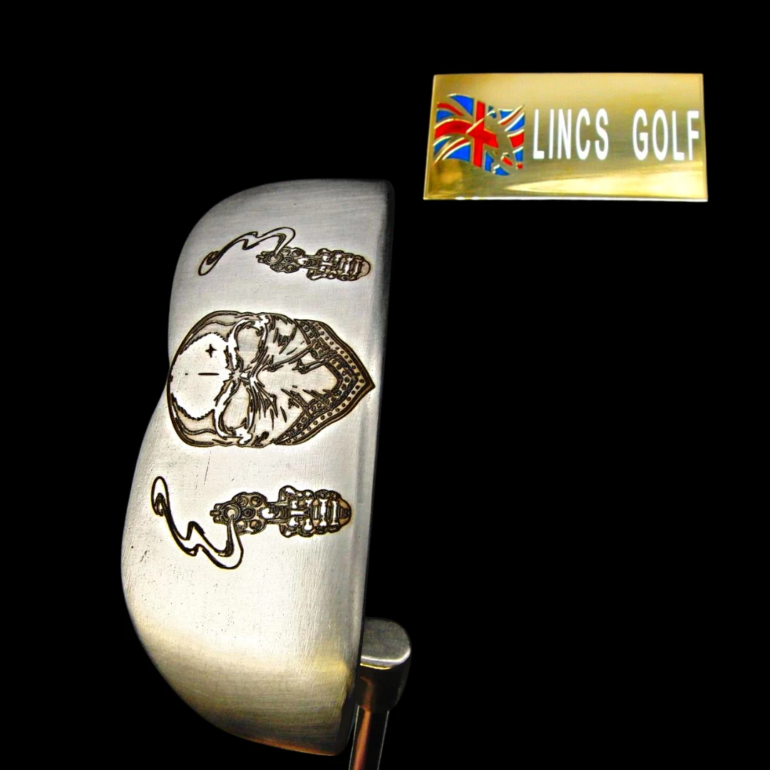 Custom Laser Milled Ping B60 Gothic Sharpshooter PSYKO Putter 88cm Steel Shaft 10 Custom Laser Milled Ping B60 Gothic Sharpshooter PSYKO Putter 88cm Steel Shaft - Image 8