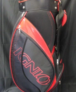 Japanese 5 Division Ignio Black & Red Tour Trolley Cart Golf Bag -Mens Sales Store 32 5088d2cb 2efe 41ae 895d 645f79350e90