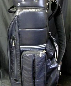 3 Division Maruman Shuttle Black White Tour Cart Trolley Golf Bag