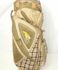 7 Division Large Capacity Powakaddy Tour Trolley Cart Golf Clubs Bag