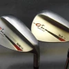 Set 2x Japanese Tobunda GT 01-D & 01-W 50° & 52° Gap Wedges Regular Steel Shafts