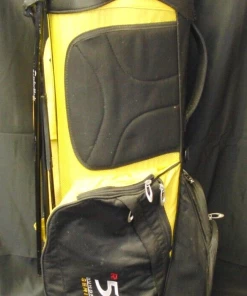 7 Division Taylormade R5 Hundred Series Black & Yellow Stand Carry Golf Bag -Mens Sales Store 32 71d53cd3 fbc7 4da9 a11e aac4c624912c