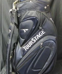 5 Division Bridgestone Tourstage Black & Silver Tour Cart Golf Clubs Bag 12 5 Division Bridgestone Tourstage Black & Silver Tour Cart Golf Clubs Bag -Mens Sales Store 32 7df0b865 2b83 47bb b3d5 fa3bd176173a