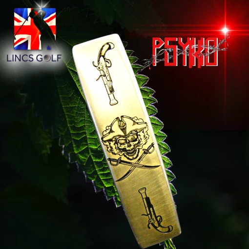 Custom Milled Ping Pal Pirate Theme PSYKO Tattoo Art Engraved Putter 89cm Long -Mens Sales Store 32 8d9e2be1 50c9 4c5b 9161 73c93b76002d