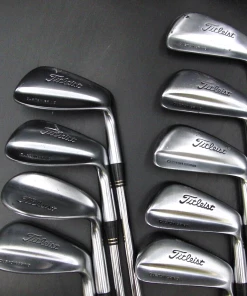 Set Of 9 X Titleist CustomGrind Irons 3-SW Stiff Steel Shafts Golf Pride Grips -Mens Sales Store 32 96140595 a98e 4732 949d fb6c11be723f
