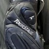 5 Division Bridgestone Tourstage Black & Silver Tour Cart Golf Clubs Bag 1 5 Division Bridgestone Tourstage Black & Silver Tour Cart Golf Clubs Bag -Mens Sales Store 32 9836a97f bfc3 4fa2 942a 9016bd602391