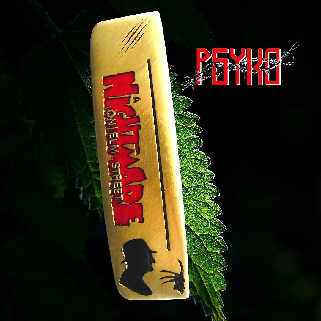 Custom Milled Ping Anser Nightmare On Elm Street Themed PSYKO Engraved Putter 8 Custom Milled Ping Anser Nightmare On Elm Street Themed PSYKO Engraved Putter - Image 6