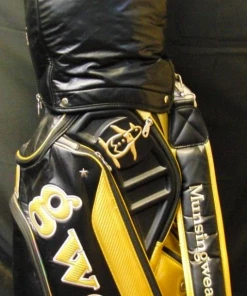 6 Division Munsingwear Gwear Tour Cart Trolley Golf Clubs Bag