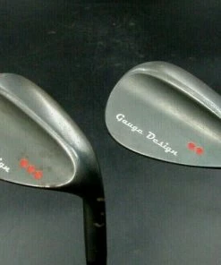 RAW Set Of 2 X Japanese Gauge Design Wedges Regular Steel Shafts