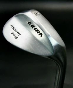Japanese Akira Prototype H-558 58°Sand / Lob Wedge, Stiff Steel Shaft Akira Grip