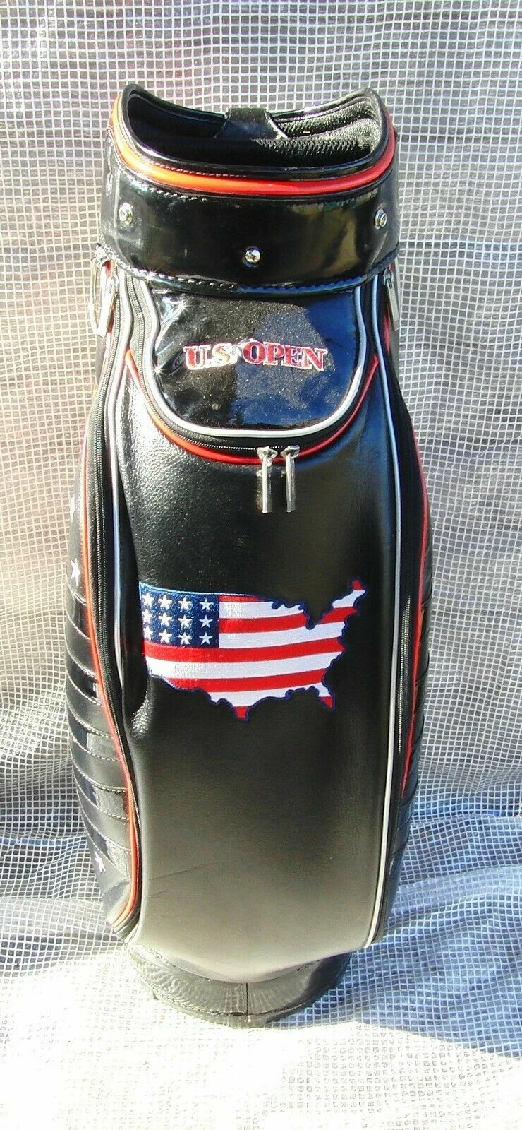 5 Division USA OPEN Tour Cart Golf Clubs Bag 5 5 Division USA OPEN Tour Cart Golf Clubs Bag - Image 3