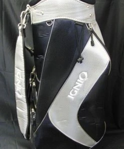 8 Division Japanese Ignio Black Grey Tour Cart Trolley Golf Clubs Bag -Mens Sales Store 32 fee707bc 94bf 4600 9e3b 3c105ef647b1