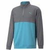 Puma Gamer Colour Block 1/4 Zip Golf Top 532985 -Mens Sales Store 532985 14 ex1. x1000