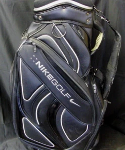 6 Division Nike Black Silver Tour Cart Trolley Golf Bag -Mens Sales Store 57 ac2d7d8d d2ae 4913 97e6 be8ccb3b95dd