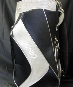 8 Division Japanese Ignio Black Grey Tour Cart Trolley Golf Clubs Bag -Mens Sales Store 57 dc916a00 3978 4c5b a21e 78cbeeca19c1