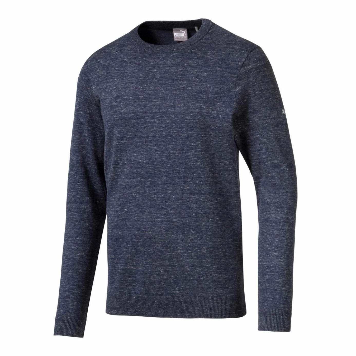 Puma Cotton Crew Neck Golf Sweater 595445 3 Puma Cotton Crew Neck Golf Sweater 595445