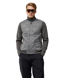 J.Lindeberg Quilted Hybrid Golf Jacket AMOW07063