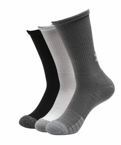 Under Armour HeatGear Crew 3-Pack Golf Socks 1346751 -Mens Sales Store Armour HeatGear Crew Pack Golf Socks 15