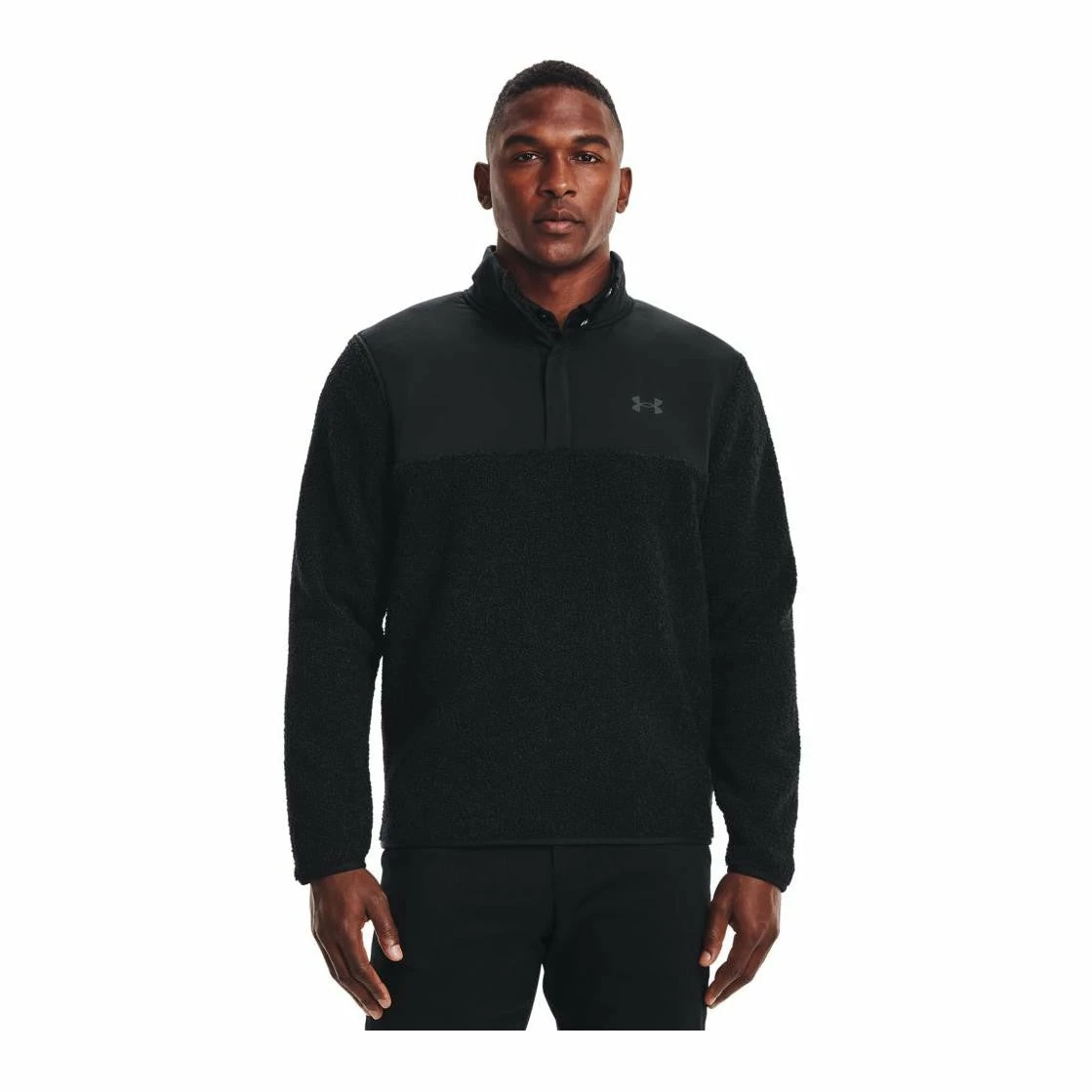 Under Armour Pile Sweater Fleece Golf Top 1366284 5 Under Armour Pile Sweater Fleece Golf Top 1366284 - Image 3
