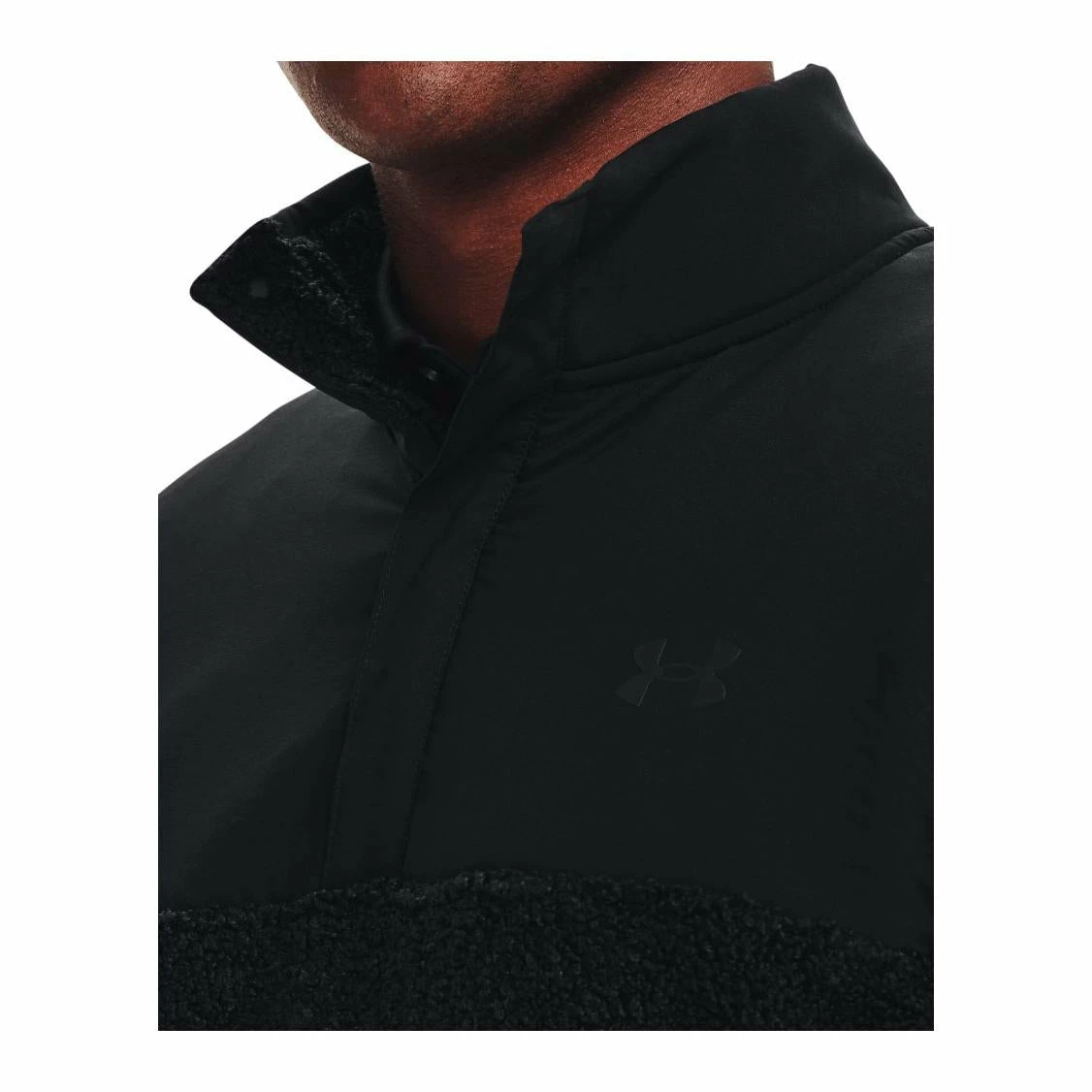 Under Armour Pile Sweater Fleece Golf Top 1366284 6 Under Armour Pile Sweater Fleece Golf Top 1366284 - Image 4