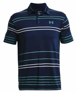 Under Armour Playoff 2.0 Pitch Stripe Golf Polo Shirt 1327037