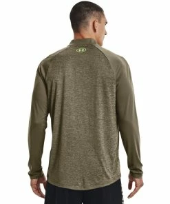 Under Armour Tech 2.0 Novelty 1/4 Zip Golf Pullover 1370854 -Mens Sales Store Armour Tech Novelty Zip Golf Pullover 17