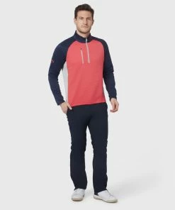 Callaway Ottoman Fleece 1/4 Zip Golf Sweater CGKFB0S3 -Mens Sales Store CGKFB0S3 678 01 1 scaled 1