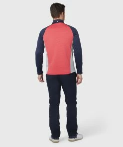 Callaway Ottoman Fleece 1/4 Zip Golf Sweater CGKFB0S3 -Mens Sales Store CGKFB0S3 678 02 1 scaled 1
