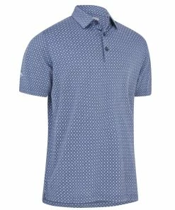Callaway Soft Touch Micro Print Golf Polo Shirt CGKSC0K4