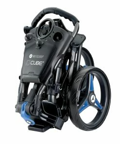 Motocaddy Cube Push Trolley In Black / Lime