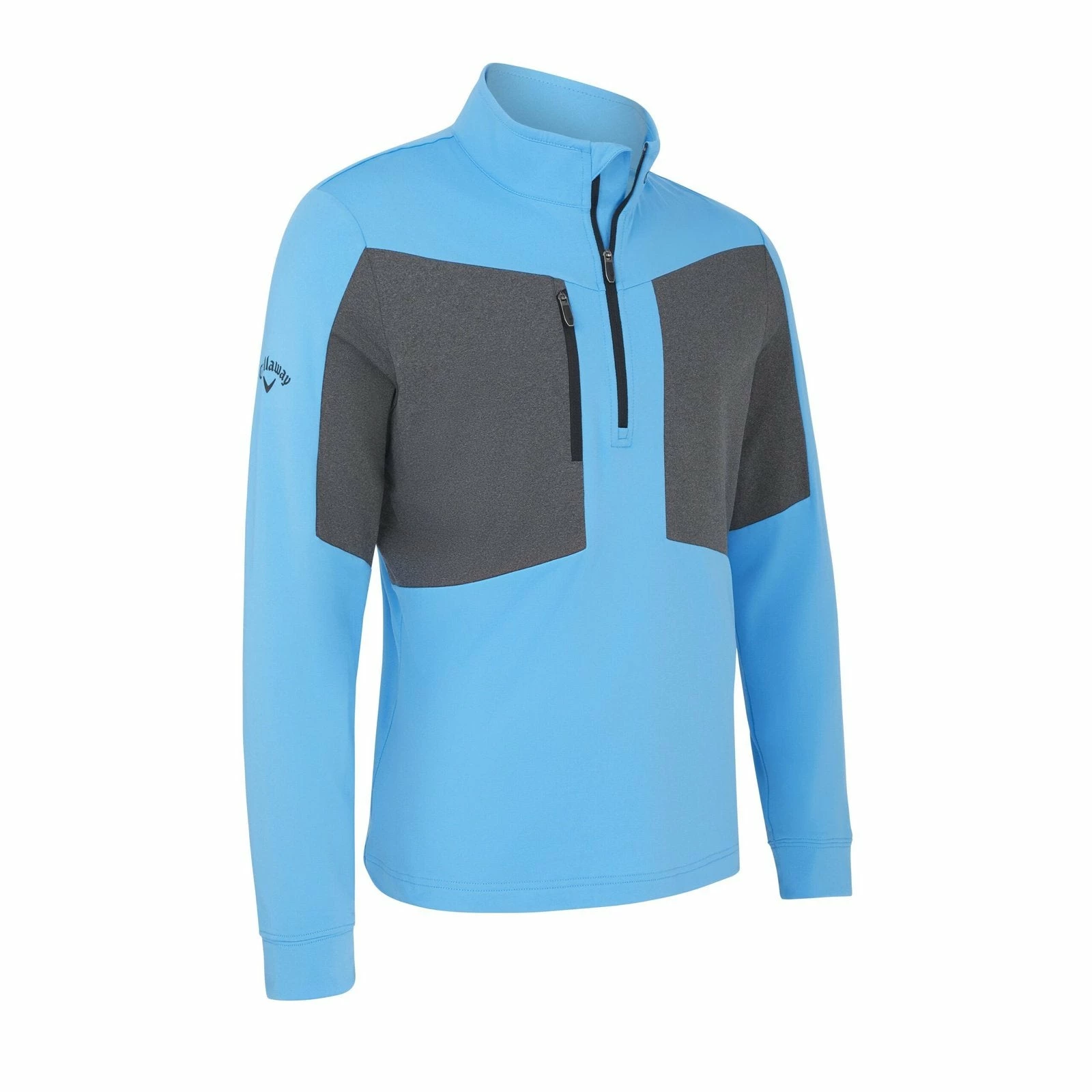 Callaway Aquapel Mixed Media 1/2-Zip Golf Sweater CGKFC004 3 Callaway Aquapel Mixed Media 1/2-Zip Golf Sweater CGKFC004