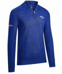 Callaway Blended Merino 1/4 Zip Golf Sweater CGGF80M1