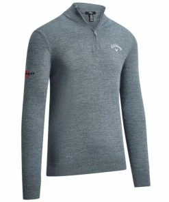Callaway Blended Merino 1/4 Zip Golf Sweater CGGF80M1