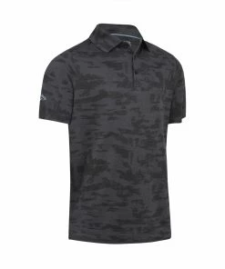 Callaway Digi Camo Jacquard Golf Shirt CGKFC037