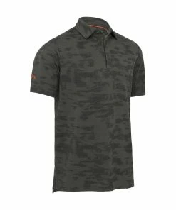 Callaway Digi Camo Jacquard Golf Shirt CGKFC037