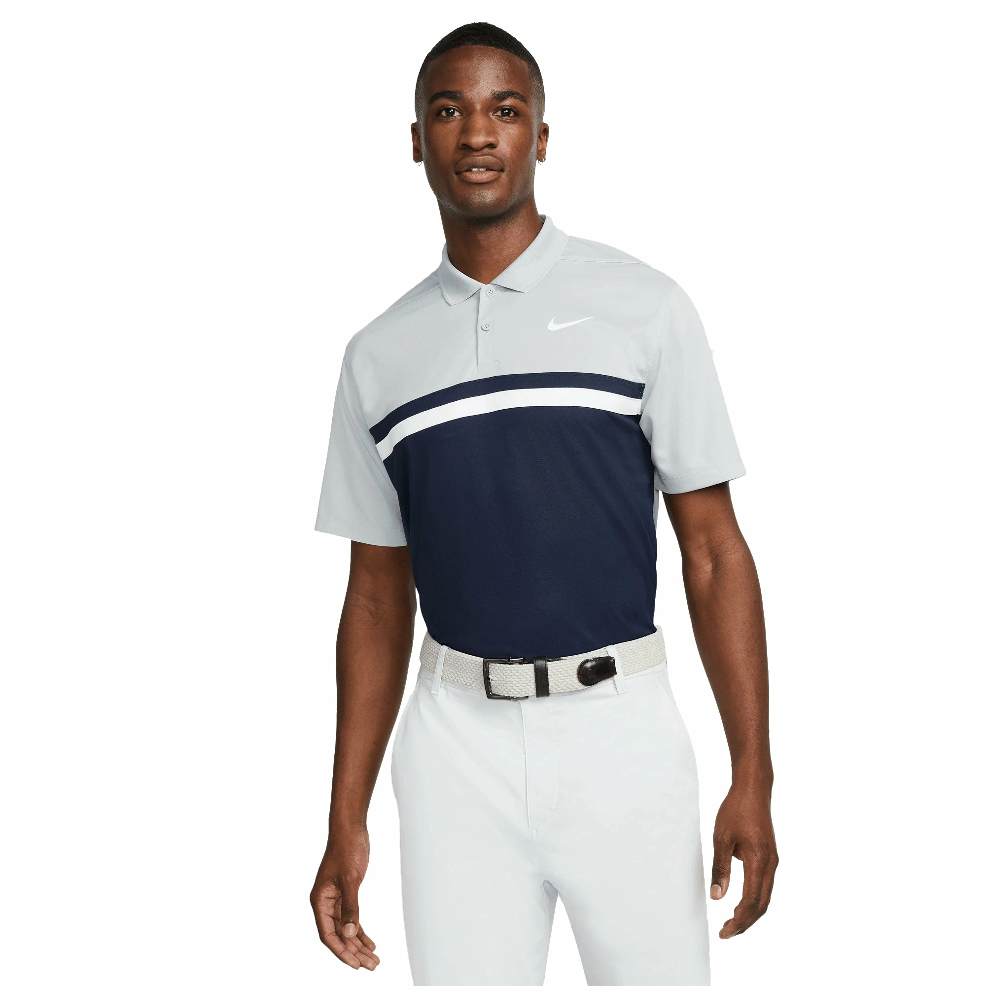 Nike Dri-Fit Victory Colour Block Golf Shirt DH0845 3 Nike Dri-Fit Victory Colour Block Golf Shirt DH0845