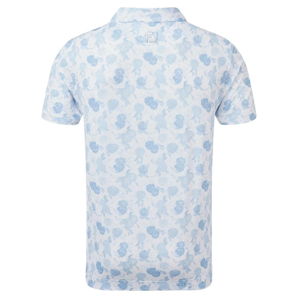 Footjoy Vintage Floral Print Lisle Golf Shirt 87963 4 Footjoy Vintage Floral Print Lisle Golf Shirt 87963 - Image 2