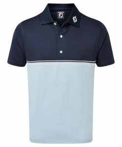 Footjoy Colour Block Lisle Golf Shirt 87965